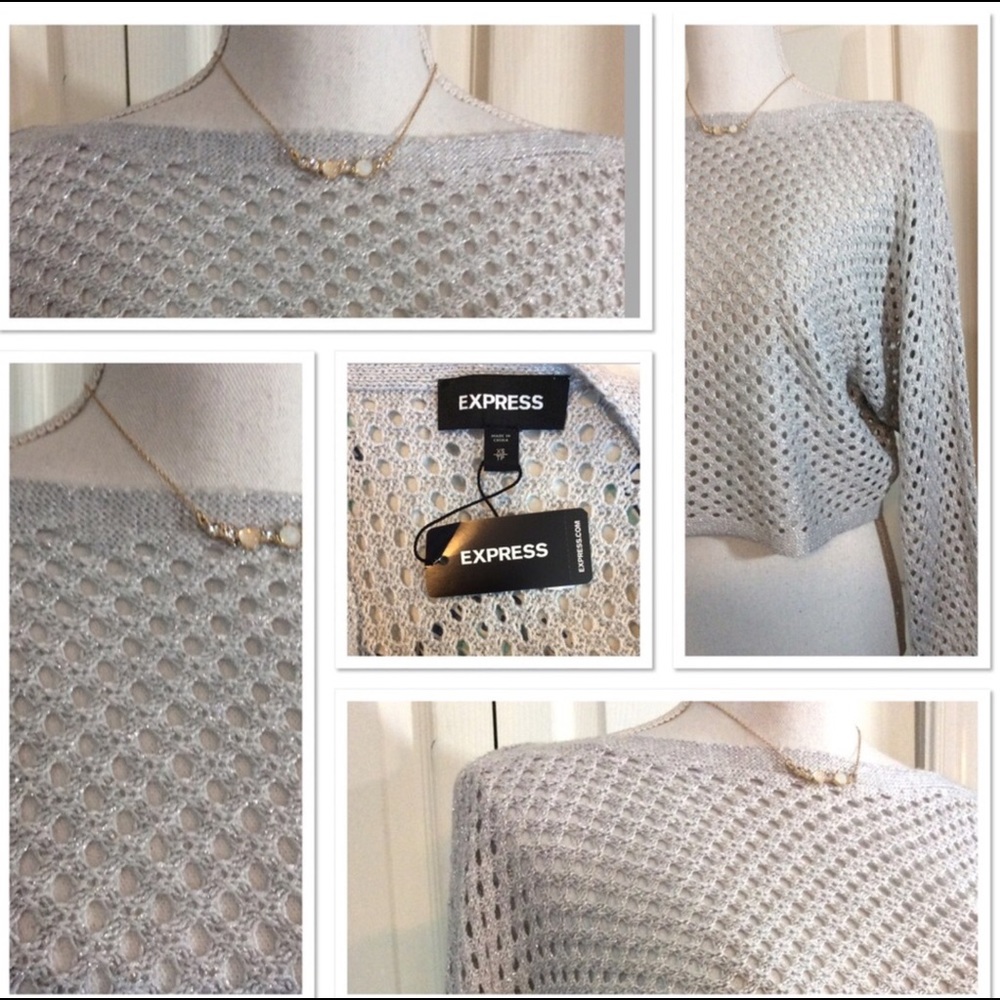 ♨️ Express Gray Sweater - Picture 5 of 6